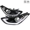 Spec-D Tuning 11-13 Hyundai Elantra Projector Headlight Black Housing 2LHP-HTRA11JM-TM - alternate 1